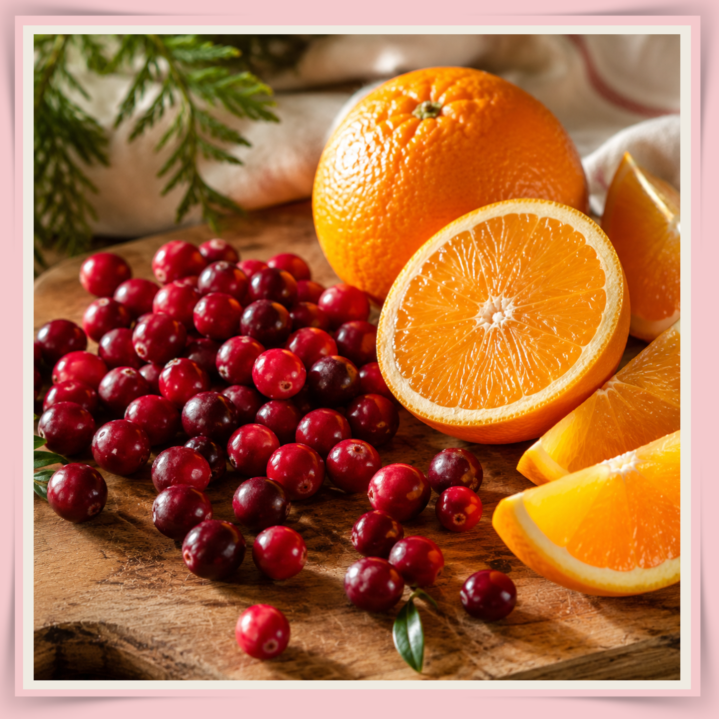 Duo Set Mandarin Cranberry