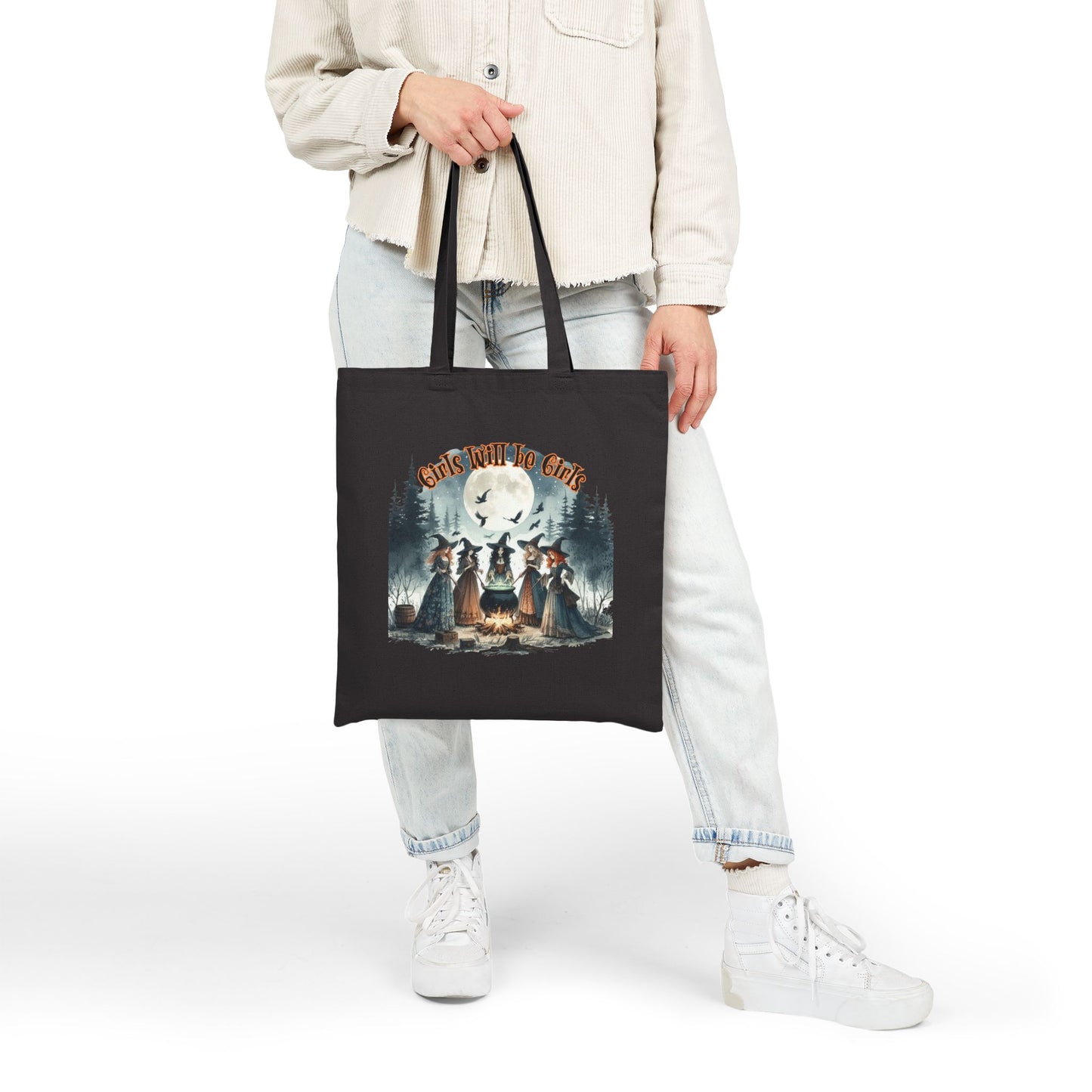 Cotton Canvas Tote Bag