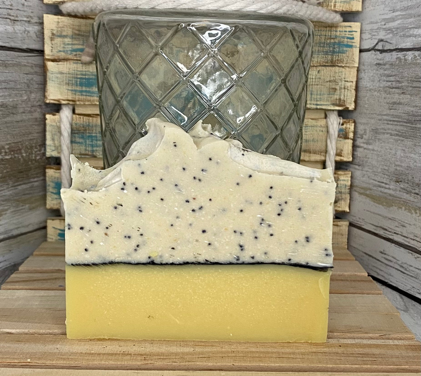 Lemon Poppyseed Goat Milk Soap