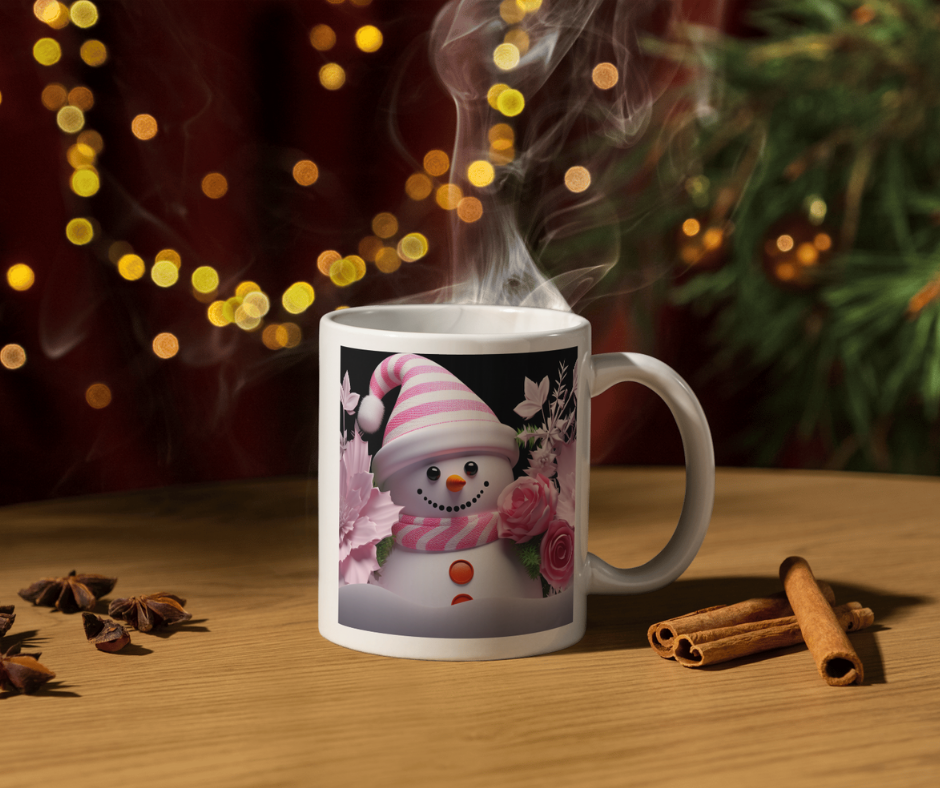 15oz Snowman Mug