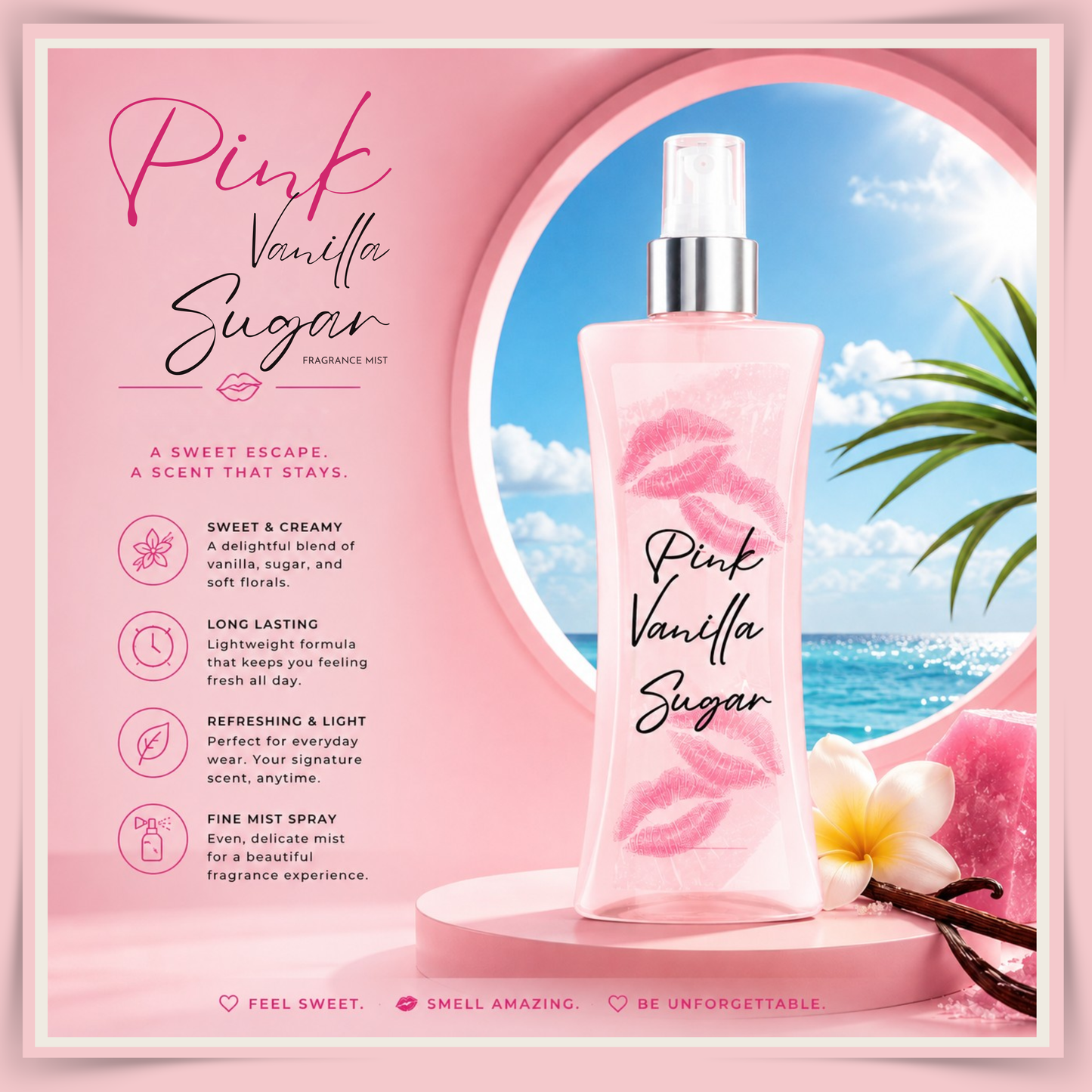Pink Vanilla Kiss Lotion