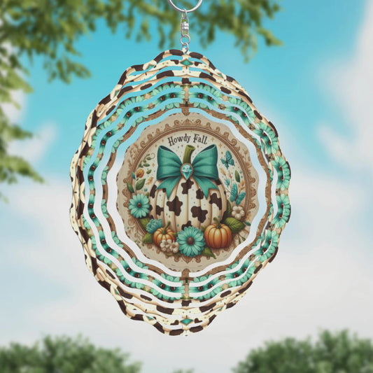 Wind Spinner Howdy fall