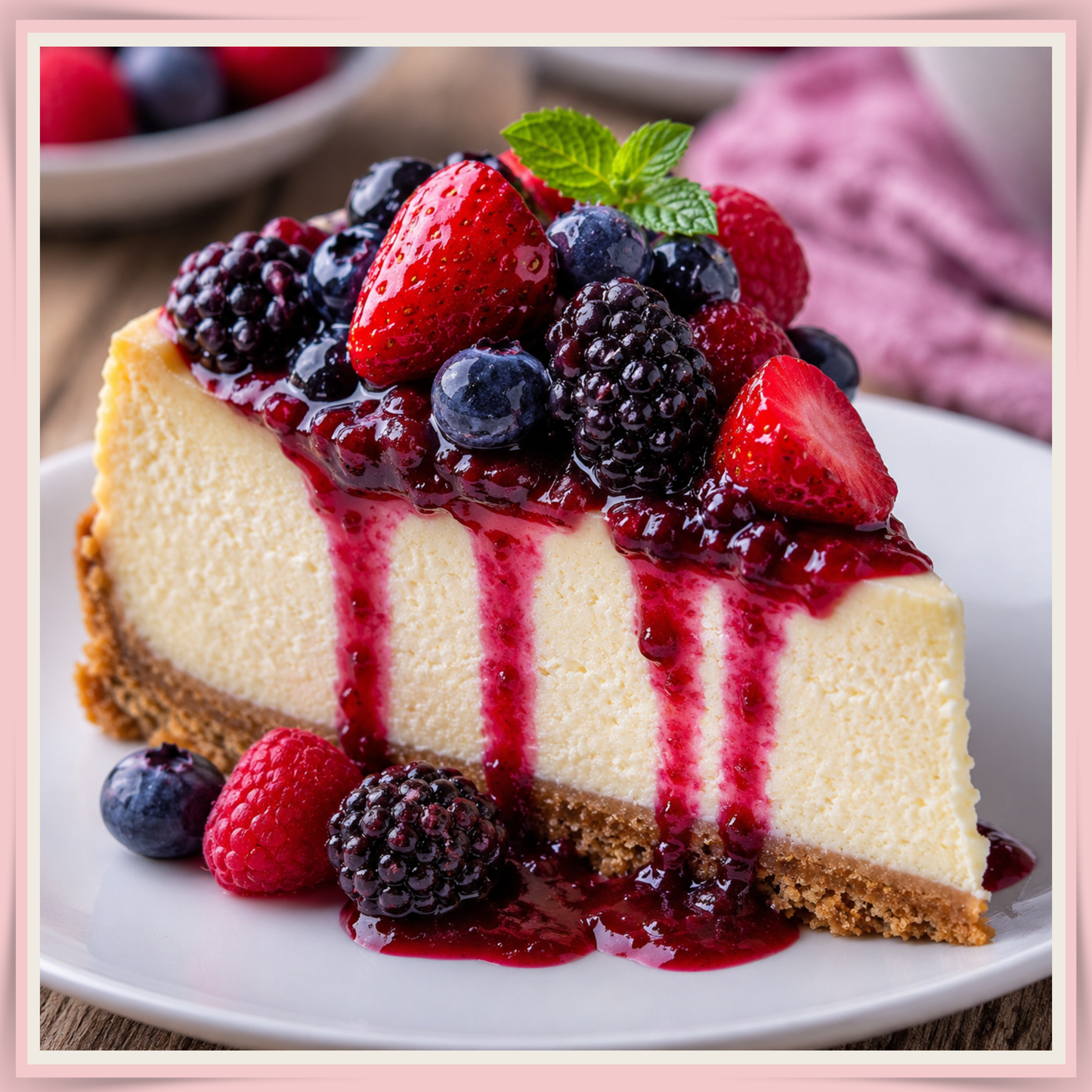 Wild Berry Cheesecake